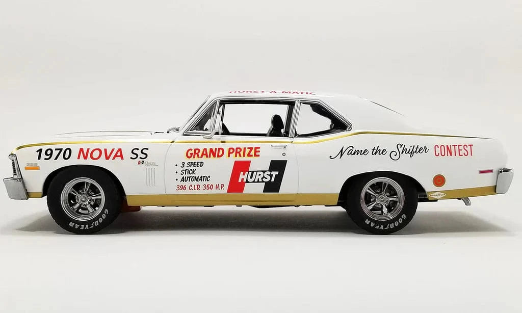 GMP 1/18 1970 Chevrolet Nova SS 54th International 500 Mile Sweepstakes Diecast Model