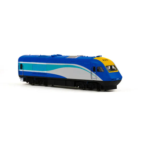 Gopher Models N Scale New South Wales XPT 3pc Set Trainlink (No Logo) Livery