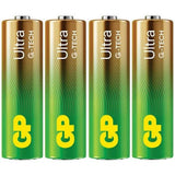 GP Ultra Alkaline AA Heavy Duty Battery (4pcs)