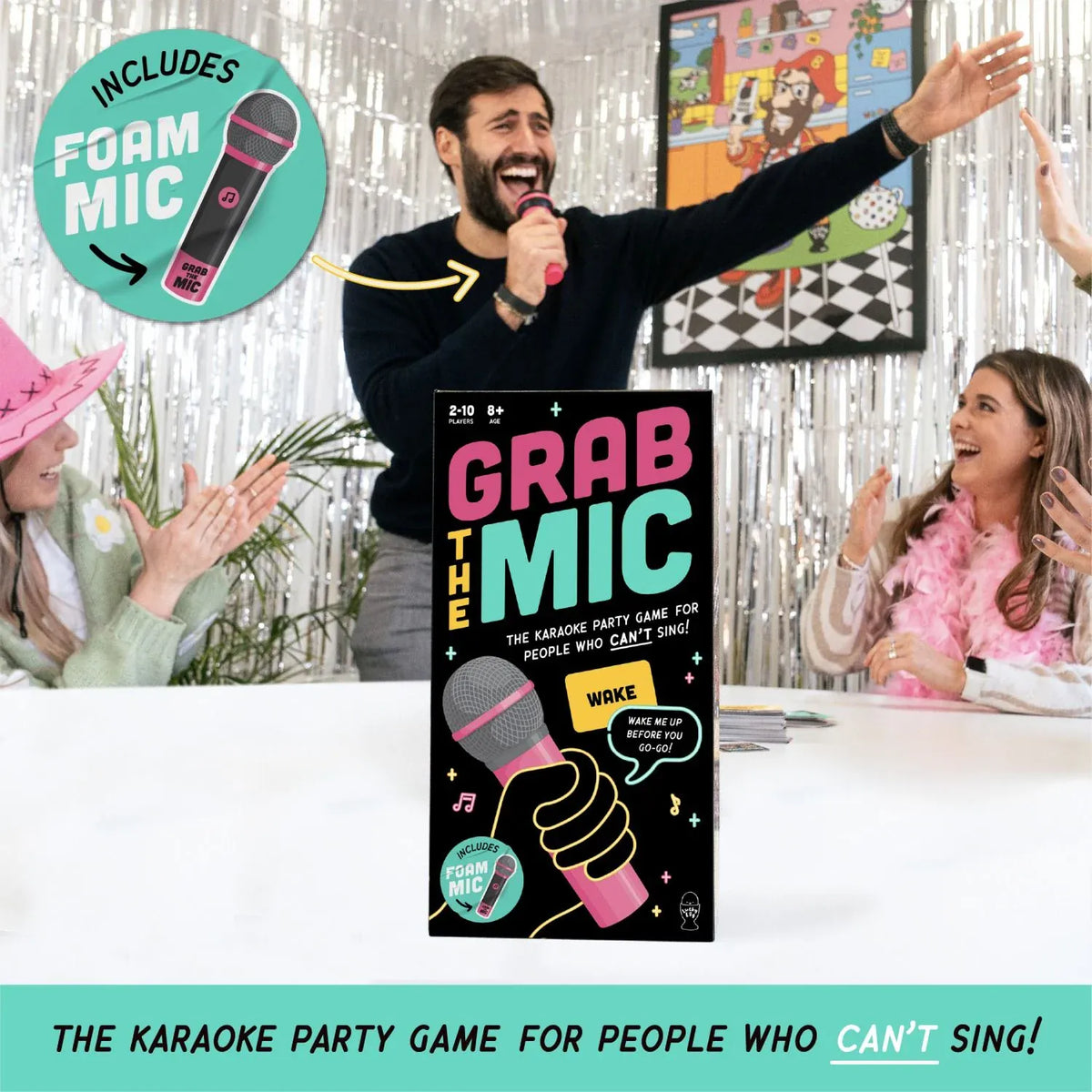 Grab The Mic Party Game