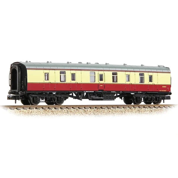 Graham Farish 374-035B N Scale BR Mk1 BG Brake Gangwayed BR Crimson & Cream - Hobbytech Toys