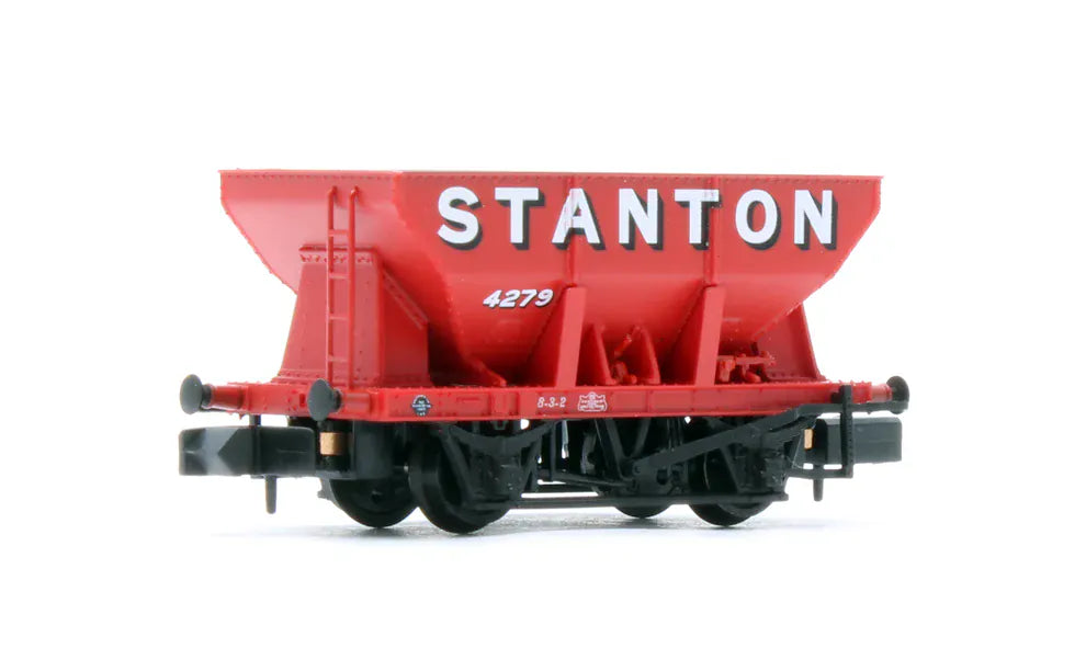 Graham Farish N Scale 24T Ore Hopper Stanton Red