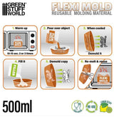 Green Stuff World 5434 Fleximold Soft - Reusable Molding Material 500ml - Hobbytech Toys