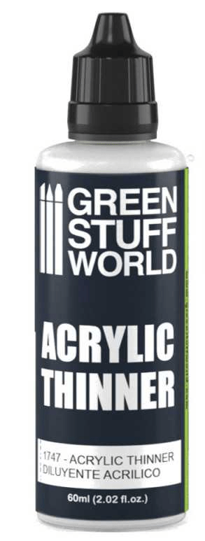 Green Stuff World ACRYLIC THINNER 60 ml - Hobbytech Toys