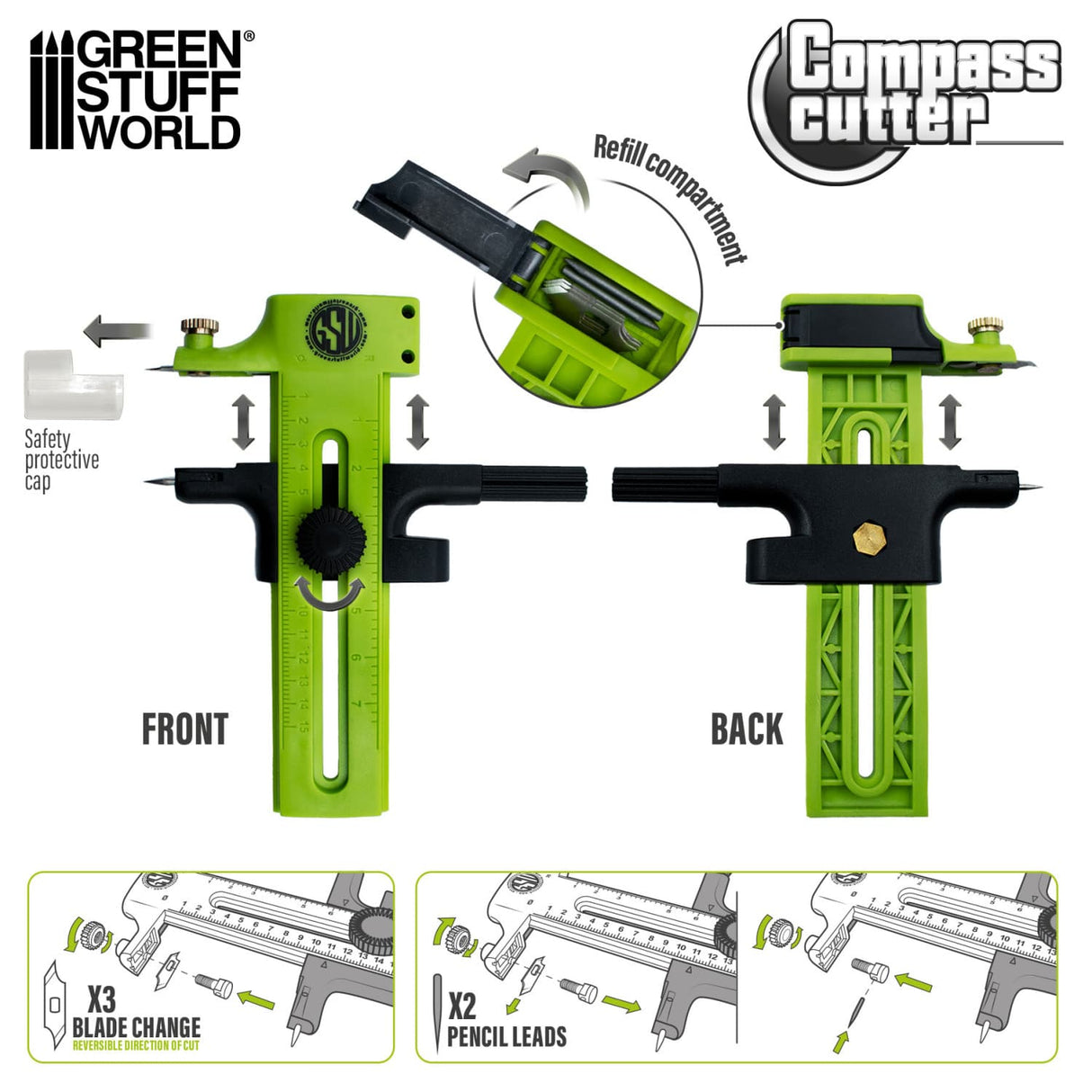 Green Stuff World Compass Circle Cutter