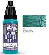 Green Stuff World Dipping ink 17 ml - COOL BLUE DIP - Hobbytech Toys
