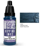 Green Stuff World Dipping ink 17 ml - DUSTY BLUE DIP - Hobbytech Toys