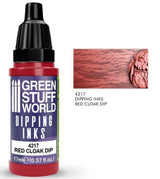 Green Stuff World Dipping ink 17 ml - RED CLOAK DIP - Hobbytech Toys