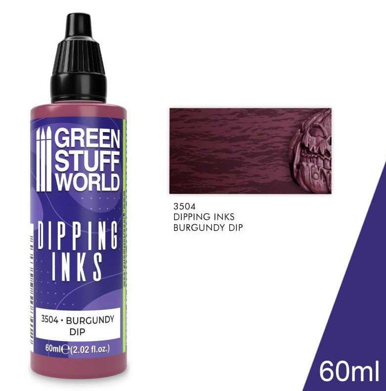 Green Stuff World Dipping ink 60 ml - BURGUNDY DIP - Hobbytech Toys