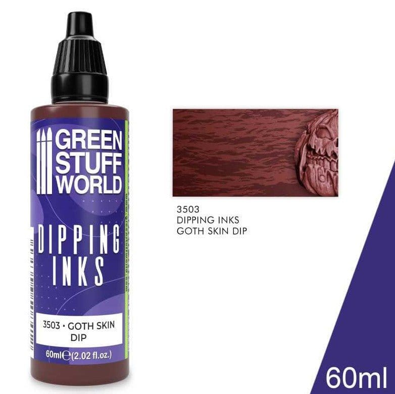 Green Stuff World Dipping ink 60 ml - GOTH SKIN DIP - Hobbytech Toys