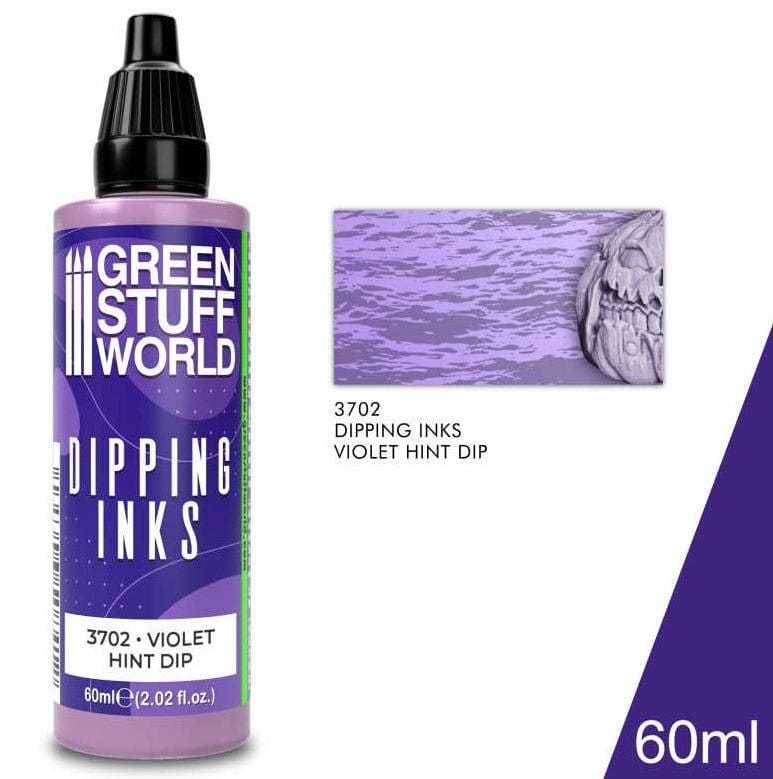 Green Stuff World Dipping ink 60 ml - VIOLET HINT DIP - Hobbytech Toys