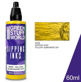 Green Stuff World Dipping ink 60 ml - YELLOW SUBMARINE DIP - Hobbytech Toys