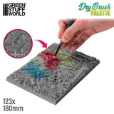 Green Stuff World Dry Brush Palette