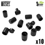 Green Stuff World Flip-top Dropper Caps (10pcs)
