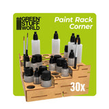 Green Stuff World Modular Paint Rack - STRAIGHT CORNER - Hobbytech Toys