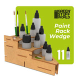 Green Stuff World Modular Paint Rack - WEDGE - Hobbytech Toys