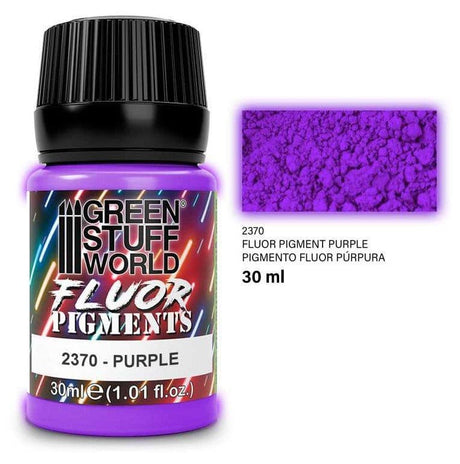 Green Stuff World Paint Pot - FLUOR PURPLE pigments 30ml - Hobbytech Toys