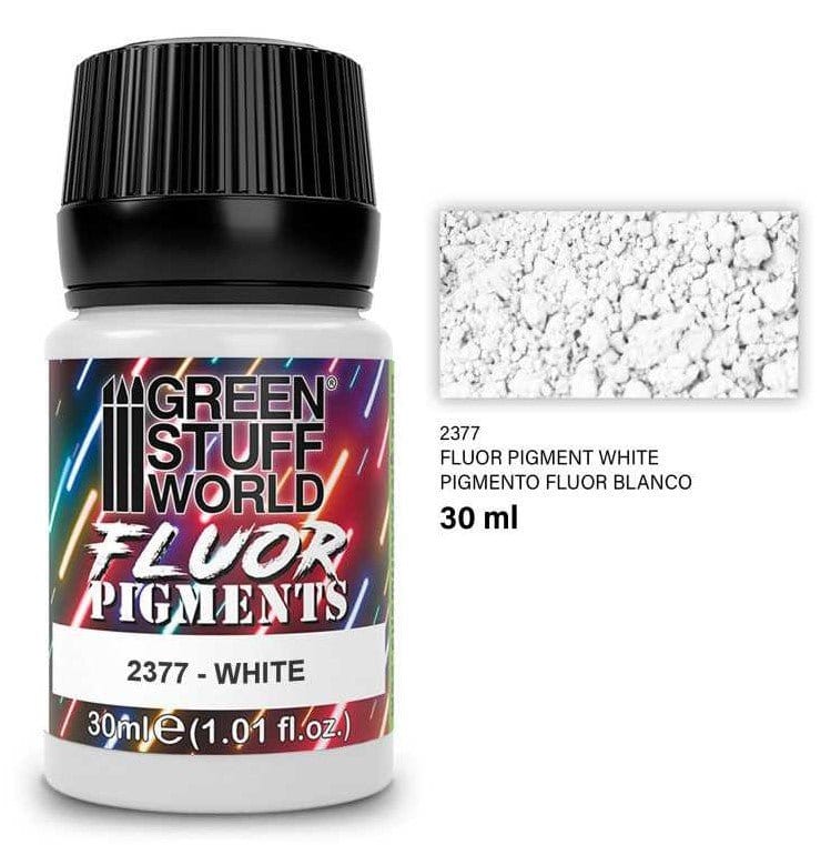 Green Stuff World Paint Pot - FLUOR WHITE pigments 30ml - Hobbytech Toys