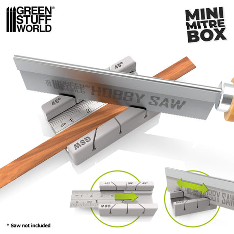 Green Stuff World Resin Mini Mitre Box