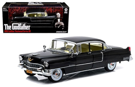 Greenlight 1/18 The Godfather 1955 Cadillac Fleetwood Series 60 Special Diecast Model