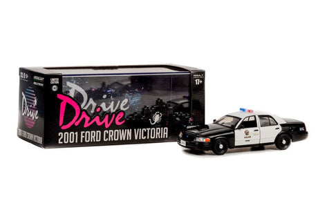 Greenlight 1/43 2001 Ford Crown Victoria Police Interceptor - LAPD