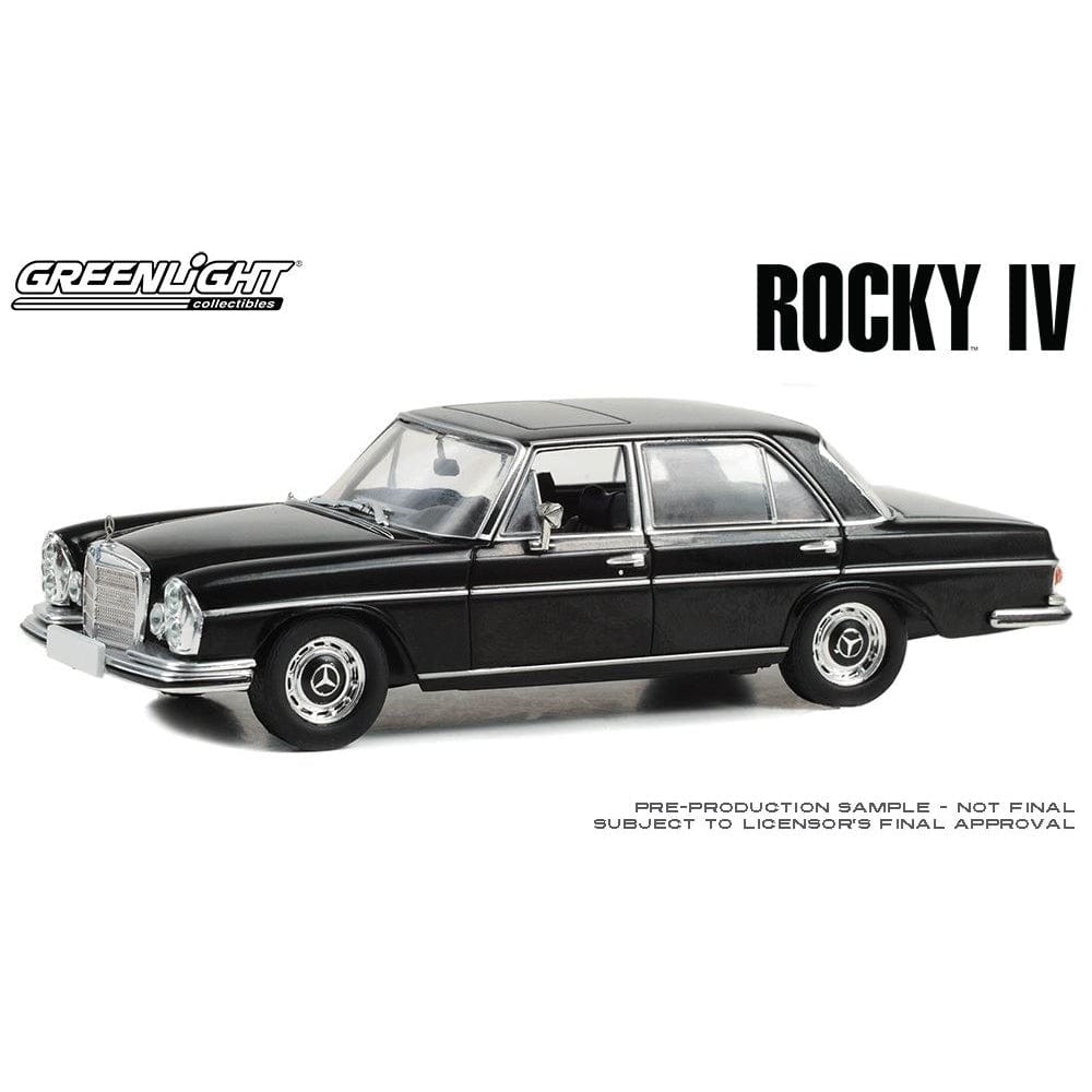 Greenlight 1/43 Rocky IV (1985) 1972 Mercedes Benz 280 SEL 4.5 Movie - Hobbytech Toys