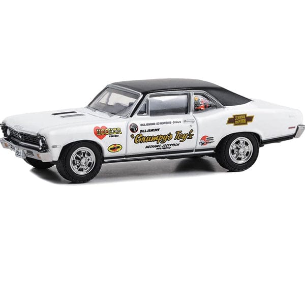 Greenlight 1/64 1968 Chevy Nova SS Bill Jenkins Grumpy Toys Bill Jenkins / Ed Hedrick