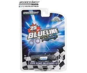Greenlight 1/64 2009 Ford Mustang Edmonton Police Canada Blue Line Diecast Model - Hobbytech Toys
