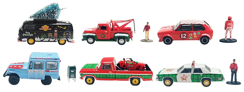 Greenlight 1/64 2025 Christmas 6pc Set