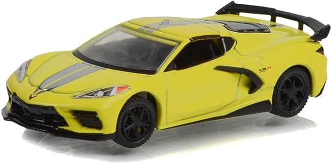 Greenlight 1/64 Accelerate Yellow 2022 Chev Corvette C8 Stingray