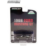 Greenlight 1/64 Highland Green 1968 Ford Mustang GT Fastback Diecast Model