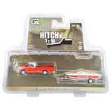 Greenlight 1/64 Hitch & Tow Series 33 - 1967 Dodge D-100 with Boat and