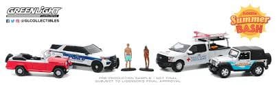 Greenlight 1/64 Marco Island Florida Summer Bash Multi Car Diorama