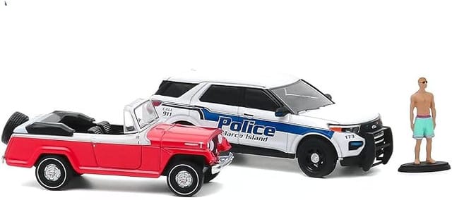Greenlight 1/64 Marco Island Florida Summer Bash Multi Car Diorama