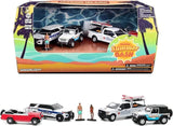 Greenlight 1/64 Marco Island Florida Summer Bash Multi Car Diorama