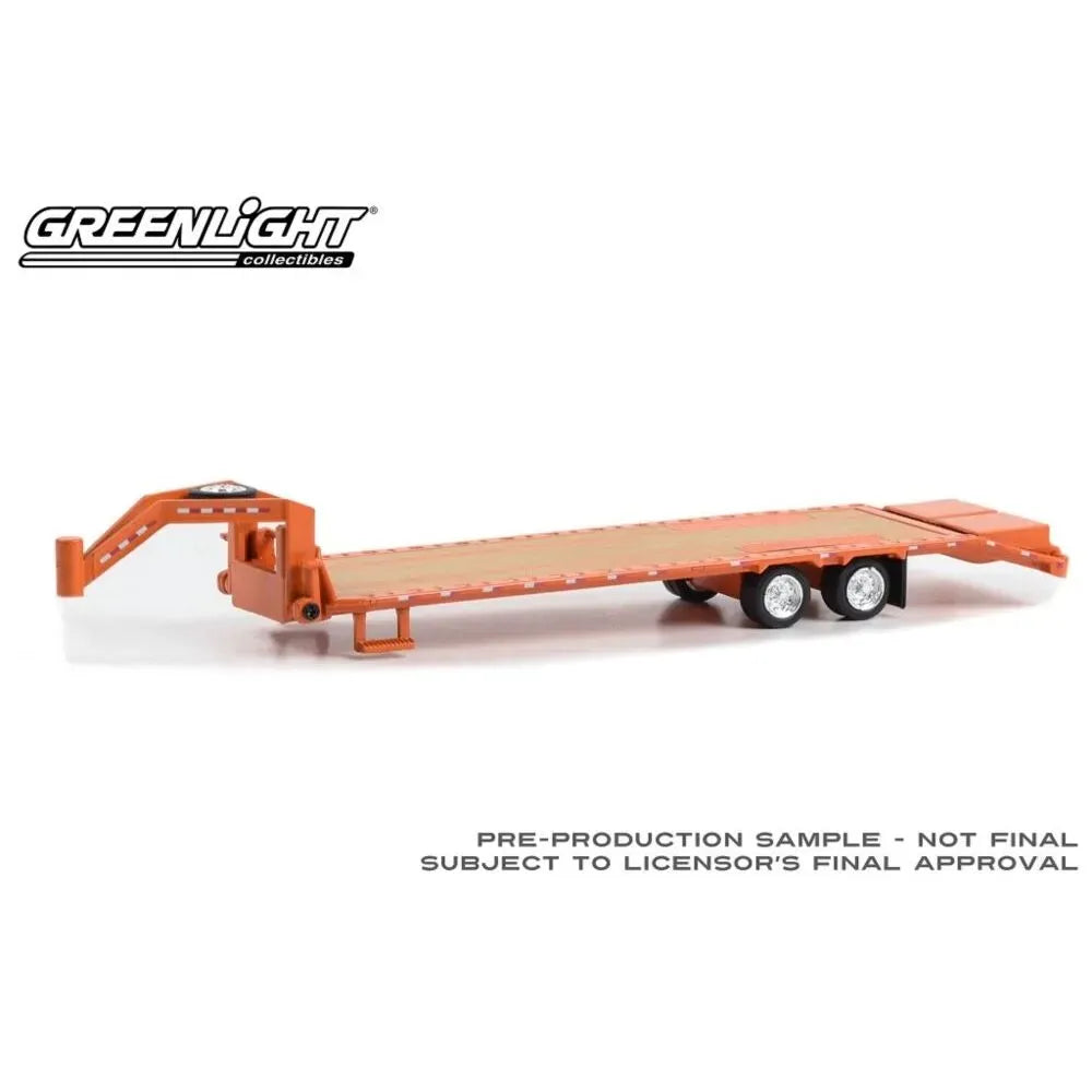 Greenlight 1/64 Orange Gooseneck Trailer