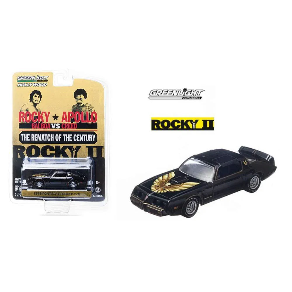 Greenlight 1/64 Rocky II 1979 Pontiac Firebird Trans Am