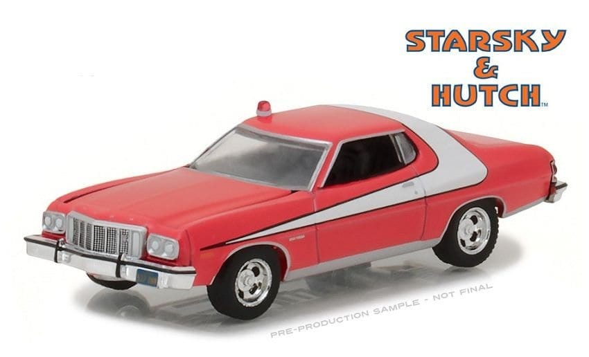 Greenlight 1/64 Starsky & Hutch 1976 Gran Torino Diecast Model