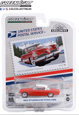 Greenlight 1/64 USPS 1953 Studebaker Starliner Diecast Model