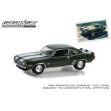 Greenlight 1/64 USPS 1969 Chevrolet Camaro Z/28 - United States Postal Service Diecast Model - Hobbytech Toys