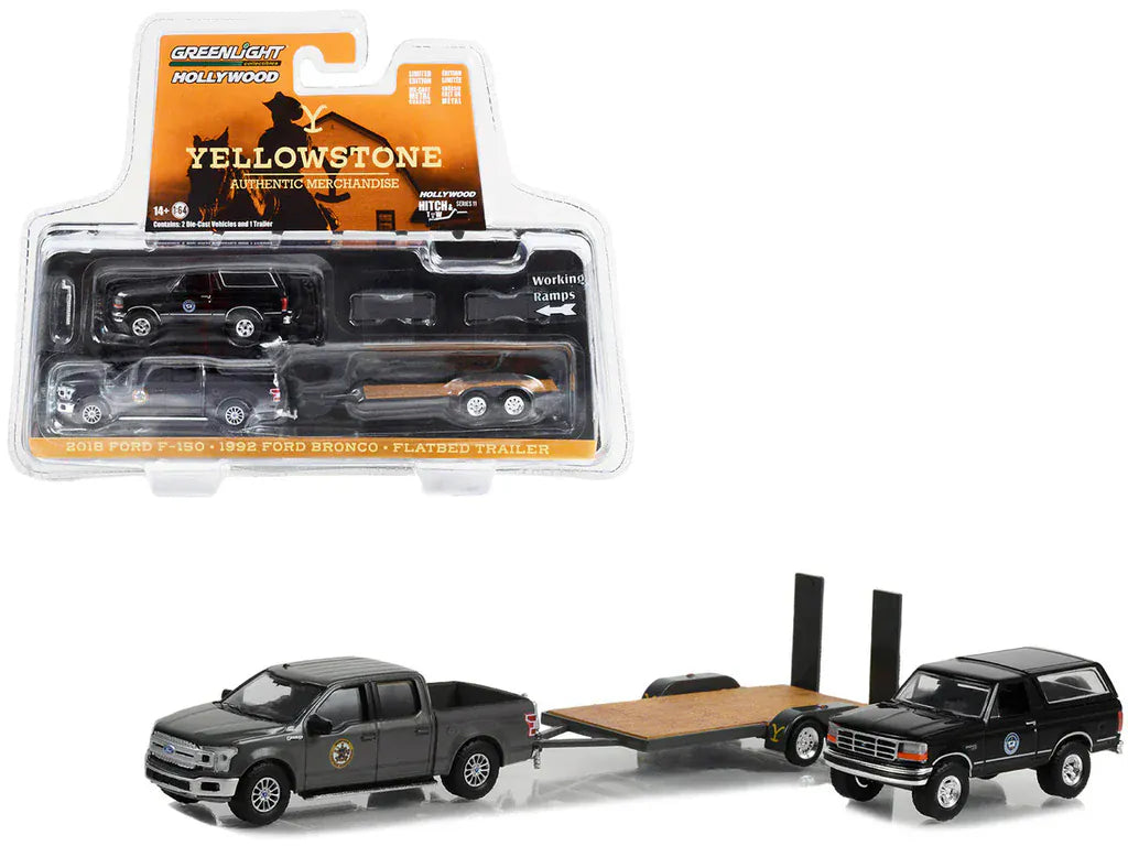 Greenlight 1/64 Yellowstone 2018 Ford F-150 Montana Livestock