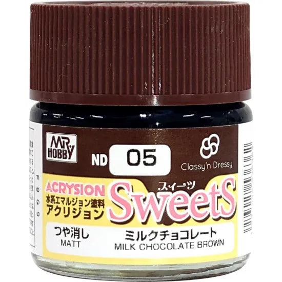 GSI Classy & Dressy Acresion Color Sweets Milk Chocolate 10ml Paint [ND05]