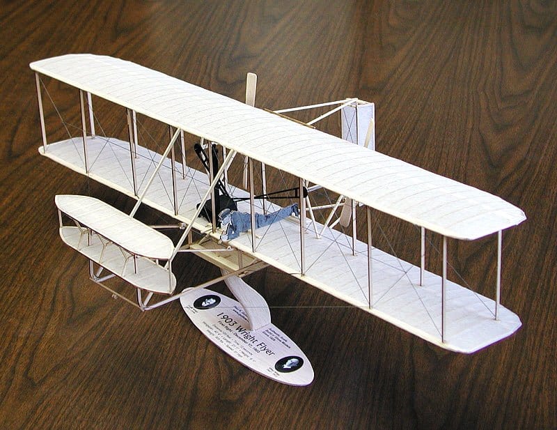 Guillows 1903 Wright Flyer Balsa Plane Model Kit - Hobbytech Toys