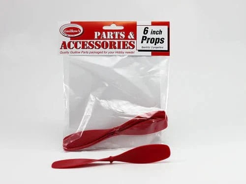 Guillows 6" Plastic Propeller (3 propellers) Accessories Pack - Hobbytech Toys