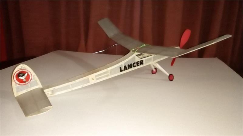 Guillows Lancer Balsa Plane Model Kit - Hobbytech Toys