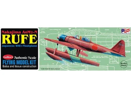 Guillows Rufe Balsa Plane Model Kit - Hobbytech Toys