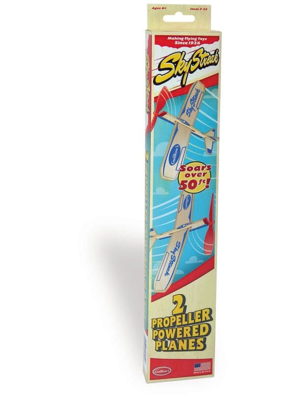 Guillows Sky Streak Twin Pack Balsa Glider - Hobbytech Toys