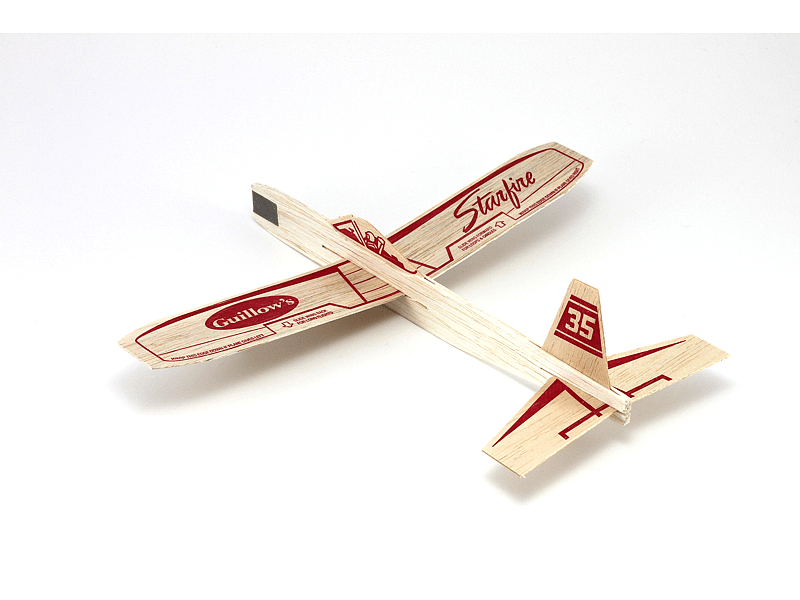 Guillows Starfire Balsa Glider - Hobbytech Toys