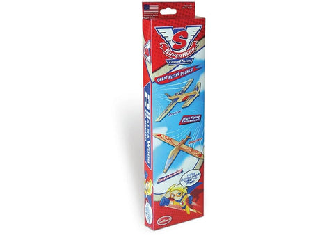 Guillows Super Hero Twin Pack Balsa Glider - Hobbytech Toys