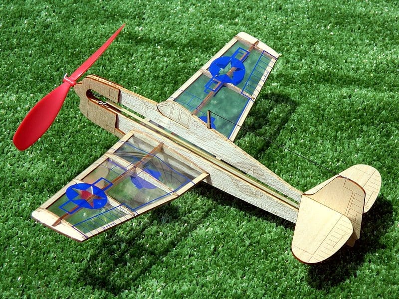 Guillows U.S. Hellcat Build - n - Fly - Hobbytech Toys
